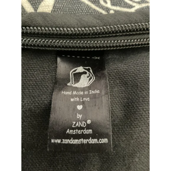 ZAND Amsterdam Crossbody Bag Handmade Canvas Butterfly Print Boho Festival Trave - Picture 9 of 14